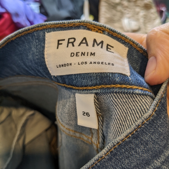 Frame Le Vintage Crop size 26 in EUC - Picture 9 of 10